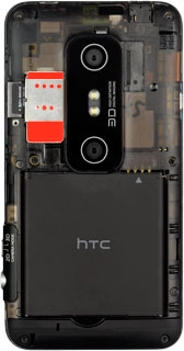 Turn the memory card so the contacts on the card are facing downwards.Slide the memory card into the holder until it clicks into place.