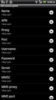 Press APN.
