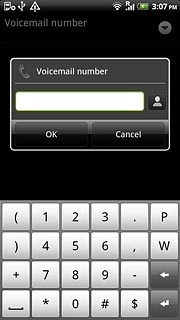 Key in +61414121121 and press OK.