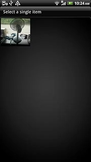 Press the required picture.