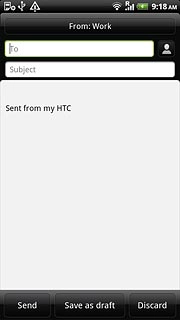 Press To.Key in the first letters of the required contact.Matching contacts are displayed.