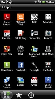 Press the application you've just downloaded.Follow the instructions on the display to use the application.