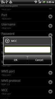 Key in 505 and press OK.