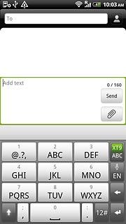To key in more numbers or symbols:Press 12#.