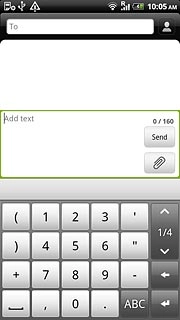 Press arrow up or arrow down to see more symbols.