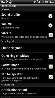 Press Phone ringtone.