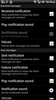 Press Play notification sound to turn on the function.