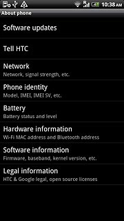 Press Software information.