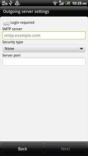 Press the drop down list below Security type.
