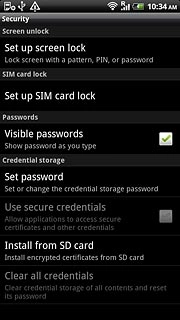 Press Set up screen lock.