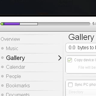 Select the required data types.