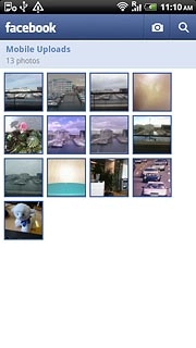 Press the camera icon.