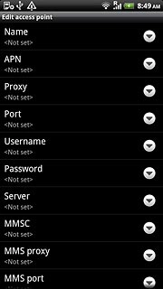 Press APN.