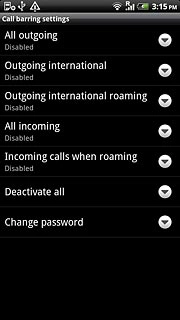Incoming calls when roaming