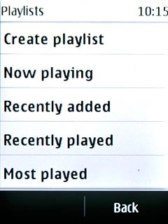 Press Create playlist.