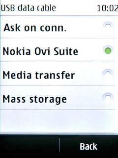 Press Nokia Ovi Suite.
