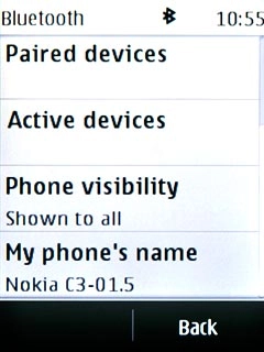 Press My phone's name.