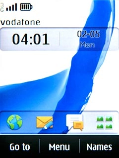 The signal strength icon shows the strength of the network signal at your location. The more lines, the stronger the signal.