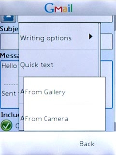 Press From Gallery.Go to the required folder.