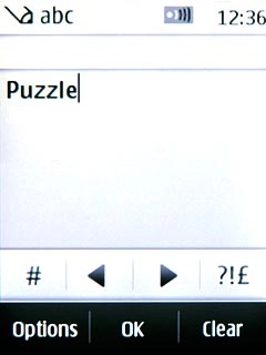 Key in the name of the required application and press OK.