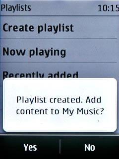 Press Yes to confirm.