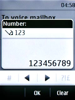 Key in the required number and press OK.A request to turn on the selected divert type is sent to the network.