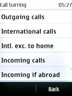 Intl. exc. to home