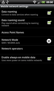 Press Access Point Names.