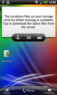 To remove a display shortcut:Press and hold the required shortcut.