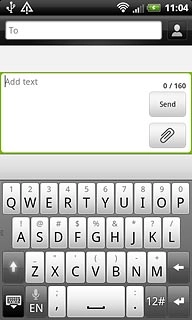 To key in a number or symbol:Press and hold the key with the required number or the key with the required symbol until the number or symbol is displayed.