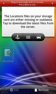 Drag the shortcut to Remove.