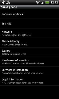 Press Software information.