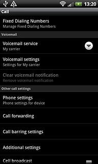Press Additional settings.