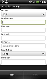 Press the drop down list below Protocol.