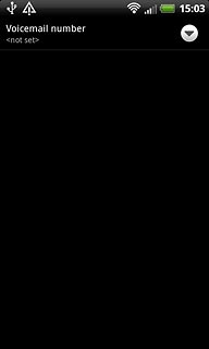 Press Voicemail number.