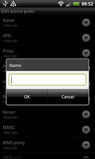 Key in Vodafone Mail and press OK.