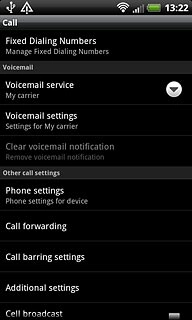 Press Additional settings.