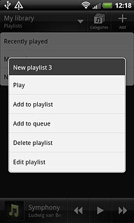 Press Edit playlist.