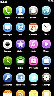 When the battery charging icon is displayed, charging is in progress.