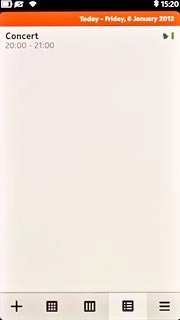 Press the required appointment to view the appointment details.