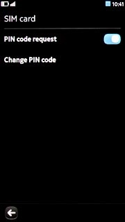 Press Change PIN code.