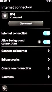 Press Edit networks.