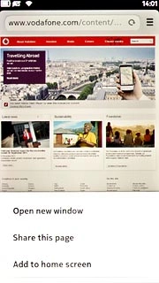 Press Add to home screen.Edit the name of the bookmark, if required.