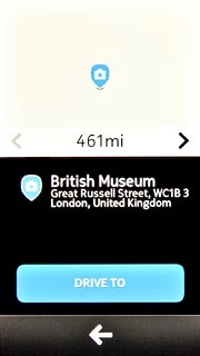 Press DRIVE TO to get directions.