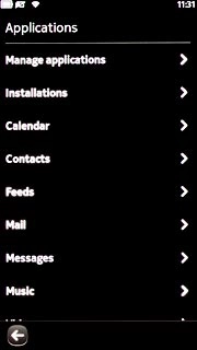 Press Manage applications.