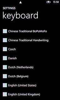 Press the required language to add it.