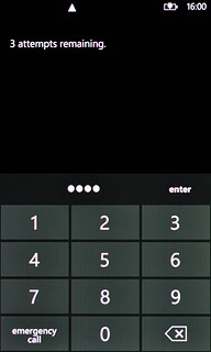 Key in the new PIN again and press enter.