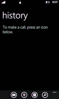 Press the dots in the bottom right corner of the display.