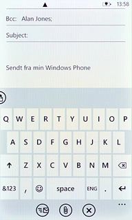 Press Subject and key in the required subject.