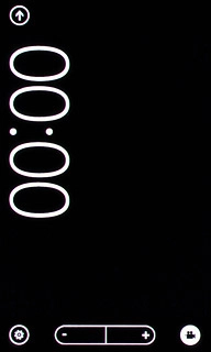To turn on video light:Press the settings icon.